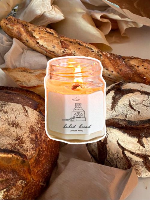 baked bread соєва свічка «cozy collection» 45 годин горіння