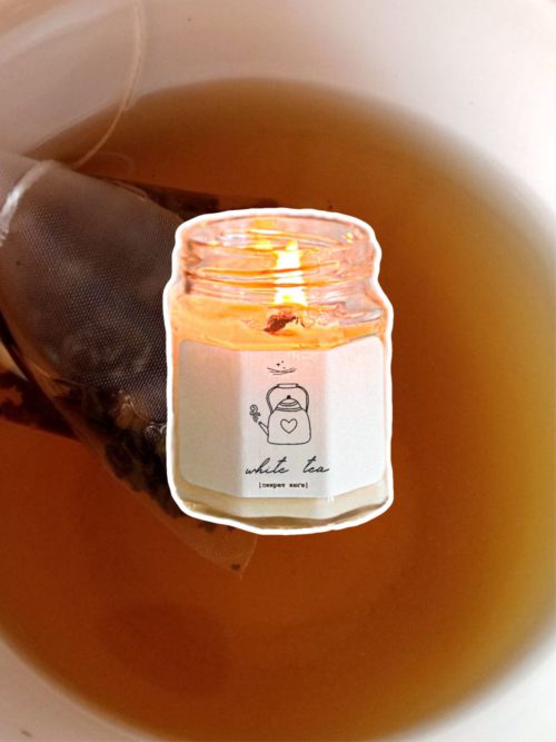 white tea соєва свічка «cozy collection» 45 годин горіння