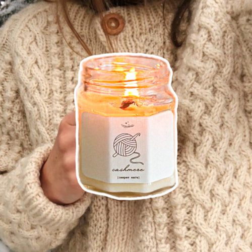 cashmere соєва свічка «cozy collection» 45 годин горіння